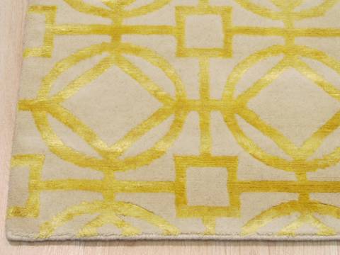 Tibetan Beige Hand Knotted 50 X 80  Area Rug 834-132018 Image 1