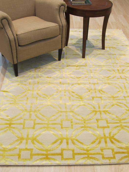 Tibetan Beige Hand Knotted 50 X 80  Area Rug 834-132018 Image 3