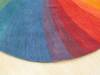 Modern-Contemporary Multicolor Round Hand Tufted 79 X 79 Area Rug 834-132043 Thumb 1