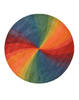 Modern-Contemporary Multicolor Round Hand Tufted 79 X 79 Area Rug 834-132043 Thumb 0
