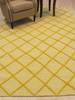  Yellow Hand Made 60 X 90  Area Rug 834-132051 Thumb 3