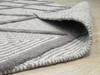 Grey Hand Made 60 X 90 Area Rug 834-132054 Thumb 2