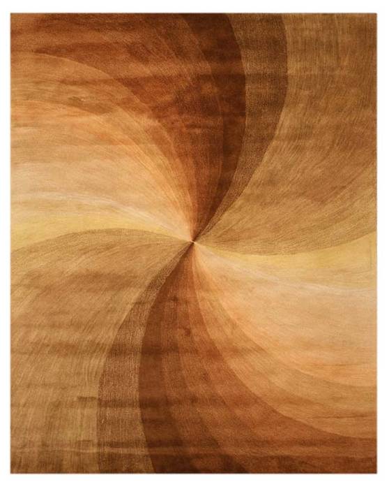 Modern-Contemporary Brown Hand Tufted 79 X 99 Area Rug 834-132134 Image 0
