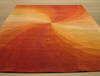 Modern-Contemporary Orange Hand Tufted 96 X 136 Area Rug 834-132138 Thumb 2