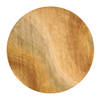 Modern-Contemporary Yellow Round Hand Tufted 60 X 60 Area Rug 834-132163 Thumb 0