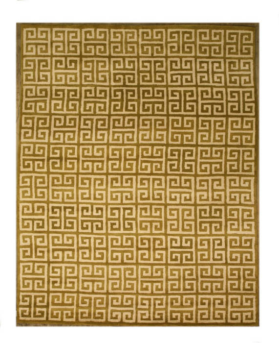 Green Hand Tufted 79 X 99 Area Rug 834-132170 Image 0