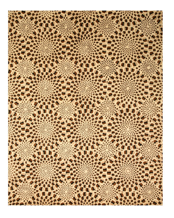 Modern-Contemporary Brown Hand Tufted 79 X 99 Area Rug 834-132186 Image 0