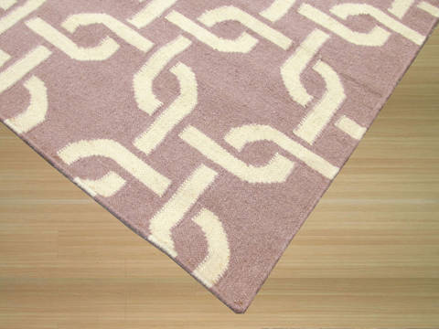 Beige Hand Woven 79 X 99 Area Rug 834-132192 Image 1