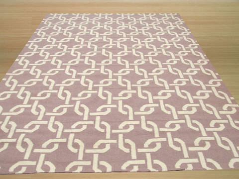 Beige Hand Woven 79 X 99 Area Rug 834-132192 Image 2