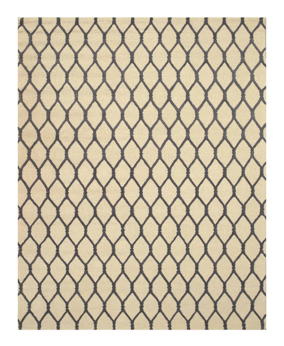 Blue Hand Tufted 79 X 99 Area Rug 834-132198 Image 0