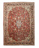 Mahal Red Hand Knotted 122 X 171 Area Rug 834-132224 Thumb 0