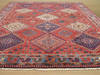 Yalameh Red Hand Knotted 67 X 96 Area Rug 834-132230 Thumb 2