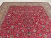 Tabriz Red Hand Knotted 93 X 1711  Area Rug 834-132233 Thumb 2