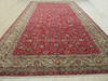Tabriz Red Hand Knotted 93 X 1711  Area Rug 834-132233 Thumb 3