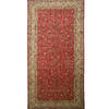 Tabriz Red Hand Knotted 93 X 1711  Area Rug 834-132233 Thumb 0