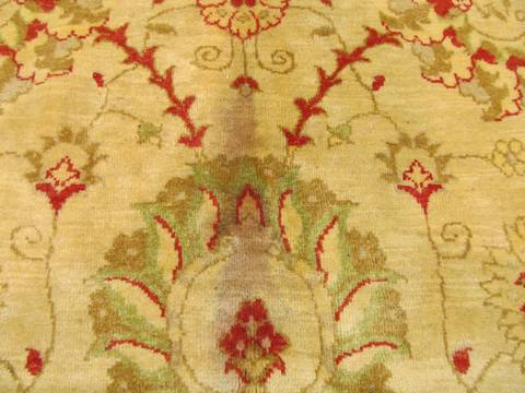Mahal Red Hand Knotted 100 X 194 Area Rug 834-132243 Image 4