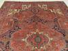 Heriz Red Hand Knotted 98 X 131 Area Rug 834-132246 Thumb 2