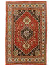 Abadeh Beige Hand Knotted 41 X 65  Area Rug 834-132263 Thumb 0