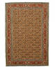 Tabriz Red Hand Knotted 69 X 910  Area Rug 834-132277 Thumb 0
