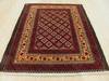 Baluch Red Hand Knotted 24 X 29 Area Rug 834-132285 Thumb 3