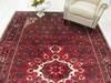  Multicolor Hand Knotted 71 X 112  Area Rug 834-132290 Thumb 3