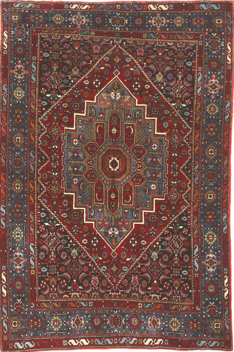 Gholtogh Red Hand Knotted 43 X 65 Area Rug 834-132299 Image 0