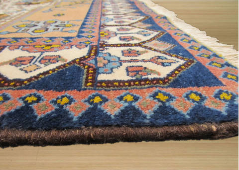 Khorasan Beige Hand Knotted 53 X 610 Area Rug 834-132312 Image 3