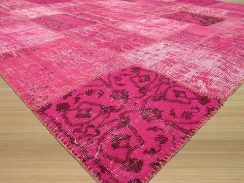 Green Hand Knotted 810 X 115 Area Rug 834-132324 Image 1