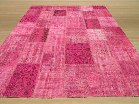 Green Hand Knotted 810 X 115 Area Rug 834-132324 Image 2
