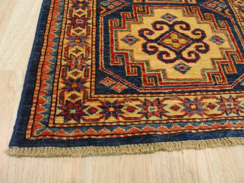 Kazak Red Runner Hand Knotted 23 X 60 Area Rug 834-132344 Image 1