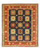 Kazak Blue Hand Knotted 62 X 73 Area Rug 834-132349 Thumb 0