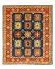 Kazak Blue Hand Knotted 62 X 73  Area Rug 834-132349 Thumb 0