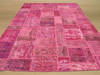  Purple Hand Knotted 91 X 121  Area Rug 834-132357 Thumb 2