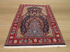 Sarouk Blue Hand Knotted 35 X 53  Area Rug 834-132366 Thumb 2