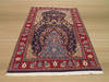 Sarouk Blue Hand Knotted 35 X 53 Area Rug 834-132366 Thumb 2