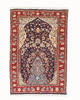 Sarouk Blue Hand Knotted 35 X 53  Area Rug 834-132366 Thumb 0