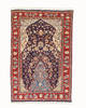 Sarouk Blue Hand Knotted 35 X 53 Area Rug 834-132366 Thumb 0