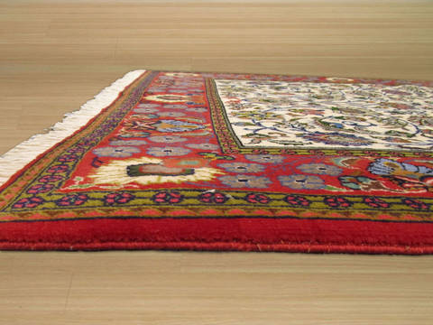 Qum Purple Hand Knotted 37 X 53 Area Rug 834-132367 Image 3