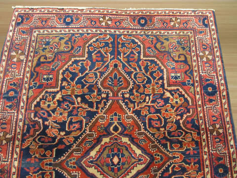 Bidjar Blue Hand Knotted 37 X 410 Area Rug 834-132370 Image 2