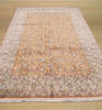 Tabriz Beige Hand Knotted 61 X 91  Area Rug 834-132376 Thumb 2