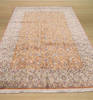 Tabriz Beige Hand Knotted 61 X 91 Area Rug 834-132376 Thumb 2