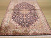 Kashmir Red Hand Knotted 41 X 61  Area Rug 834-132388 Thumb 2