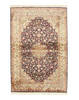 Kashmir Red Hand Knotted 41 X 61  Area Rug 834-132388 Thumb 0