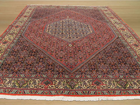 Bidjar Purple Hand Knotted 53 X 90 Area Rug 834-132390 Image 2