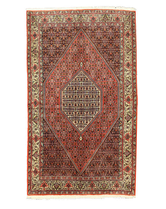 Bidjar Purple Hand Knotted 53 X 90 Area Rug 834-132390 Image 0