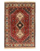 Yalameh Red Hand Knotted 35 X 49  Area Rug 834-132430 Thumb 0