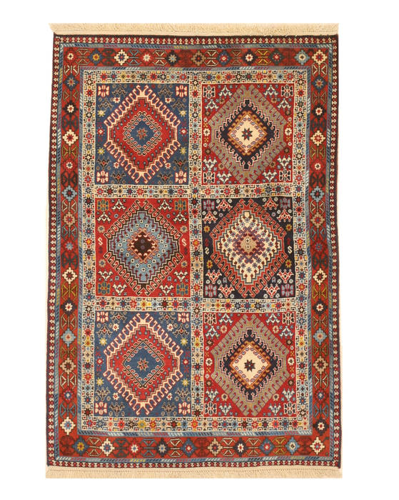 Yalameh Red Hand Knotted 34 X 411 Area Rug 834-132434 Image 0
