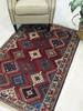 Yalameh Red Hand Knotted 37 X 53  Area Rug 834-132441 Thumb 3