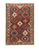 Yalameh Red Hand Knotted 37 X 53 Area Rug 834-132441 Thumb 0
