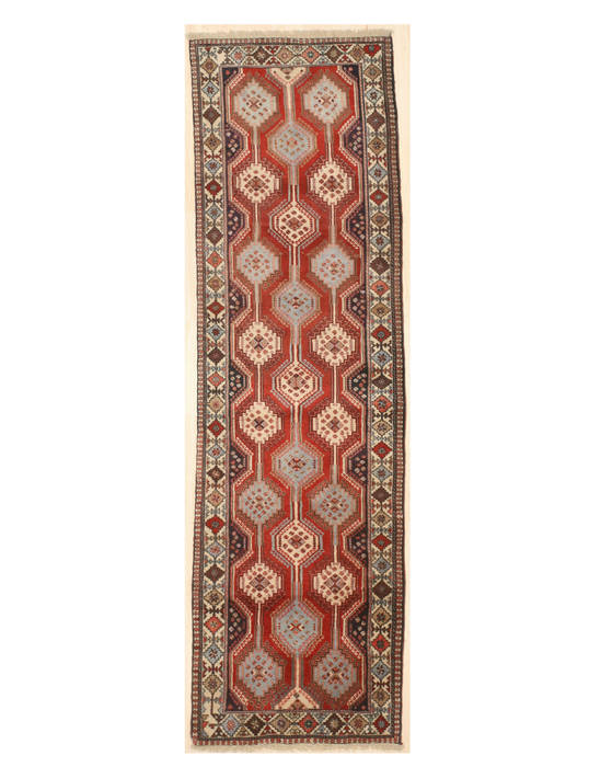 Yalameh Red Runner Hand Knotted 27 X 811 Area Rug 834-132442 Image 0